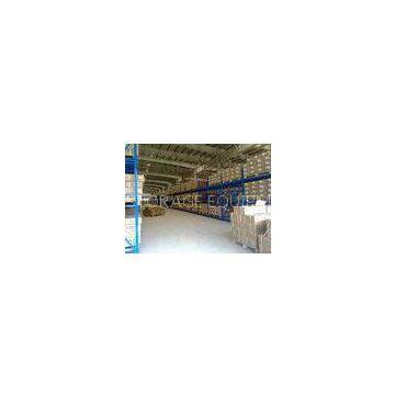 bulk goods Steel Shelving Rack , Heavy Duty Racking with Steel Board / Wood Board