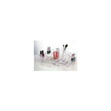 Clear Cosmetic Acrylic Display Stands , Acrylic Countertop Display