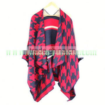 2016 flag scarf cashmere poncho