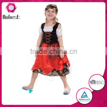 High quality kids fascinations halloween costumes lolita costume dress western costume for baby girls