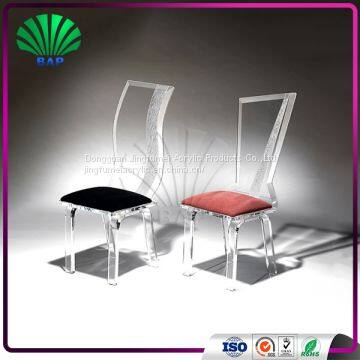 Manufacturer Wedding Chair Acrylic Dining Chair Fabric Cover Chair