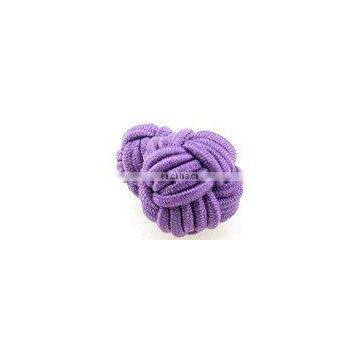 silk knot cufflinks