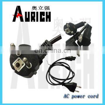 Ningbo Aurich electric company Power cord CE approved power supply cord mains lead certificate Rohs cable assembly