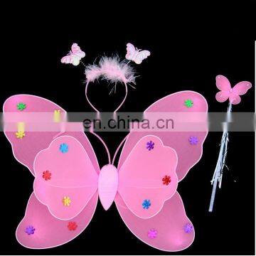 Lime pink wings Fairy butterfly Wings FGWG-1069