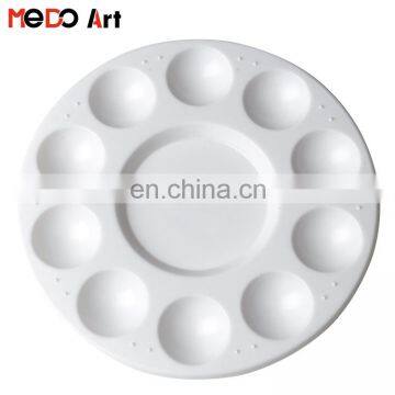 Watercolor Painting 11 Well Round Plastic Palette