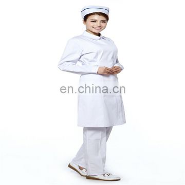 Cheap Nurse Cotton Uniform/Plain White Nurse Dresses/White Doctor And Nurse Gowns