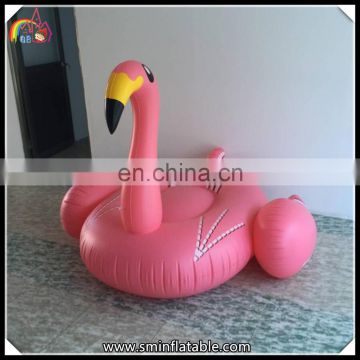 Wholesale inflatable floating flamingo, water floating pool toy for outdoor display