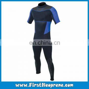Snorkeling Equipment 2/3MM Neoprene CR Rubber Short Sleeve Thin Full Wetsuit For Male