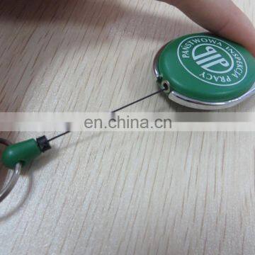 New Cheap Retractable Plastic Key Holder/key Ring Wholesales photo-5