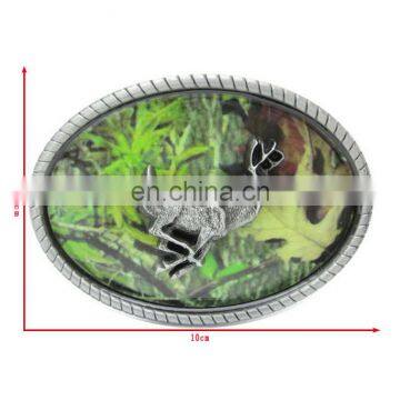 Zinc Alloy Casting 100mm Oval Shape Metal Buckle With Eagle Pattern photo-5