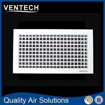 Front Air Grille Aluminum Hvac Parts Single Deflection Grille