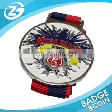 Manufacturer Commemorative Metal Jiu-jitsu Coin Gymnastics Medal Hanger lanyard