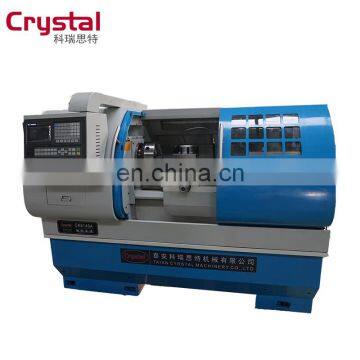 2 gears cnc lathe CNC Turning Machine CJK6140A*1000mm bench auto lathe