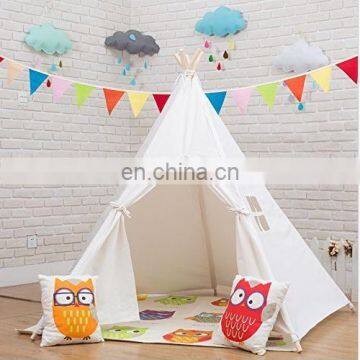 Fashion adorable play house teepee of easy up cotton indian tent