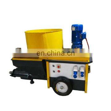 12 horsepower diesel engine render wall spraying machine/building cement plaster machine for sale