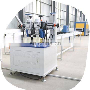 Advanced knurling thermal break machine with strip feeding for aluminum window and door