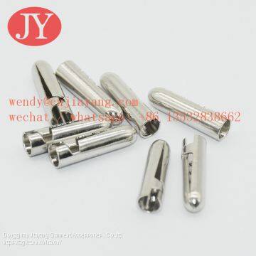 Dongguan Jiayang Engraved Custom Lace Locks Metal Tip Cotton Draw Cord photo-5