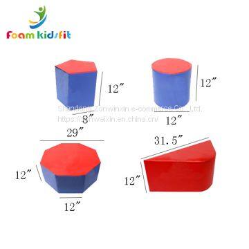 Kindergarten Kids Soft Play Seat Series Sofa photo-2