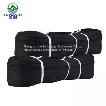 2020 long chain zipper nylon custom zipper roll for luggage bag suitcase