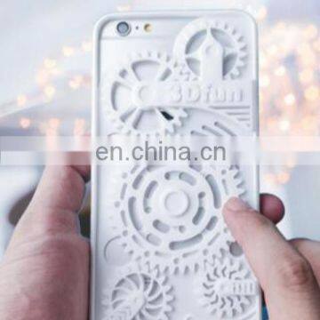 PA12 white nylon ,SLS nylon phone cases,3D printing service factory,