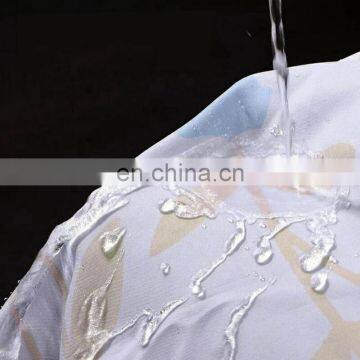 I@home China Modern Custom Made Designer Bathroom Waterproof Stripe Boho Shower Curtain Hotel