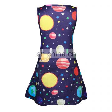 2020 Baby Girls Dress Cotton Print Kids Dress Childrenswear Wholesale