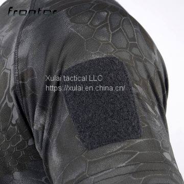 Men's Shirts Polyester Mesh Polo Shirt photo-5