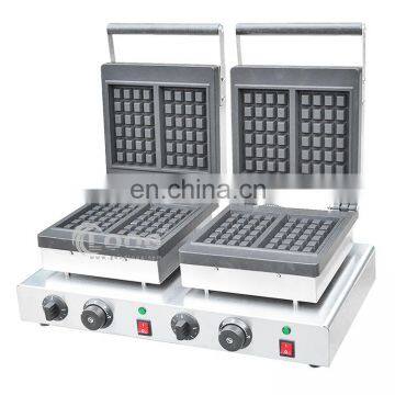 New Energy Saving Double Plates Best Square Belgian Waffle Maker Waffle Making Machine