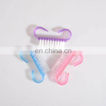 hot selling plastic disposable nail hand cleaning brush for nail