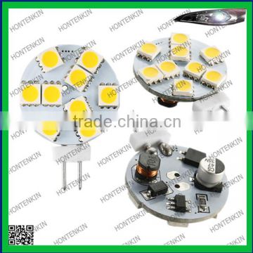 hot selling 120degree warm white 12V SMD 5050 led lamp g4