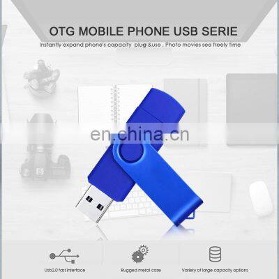 Cheap Colourful Promotion Gift OTG USB 2.0 Swivel USB Flash Drive USB Flash Drive photo-4