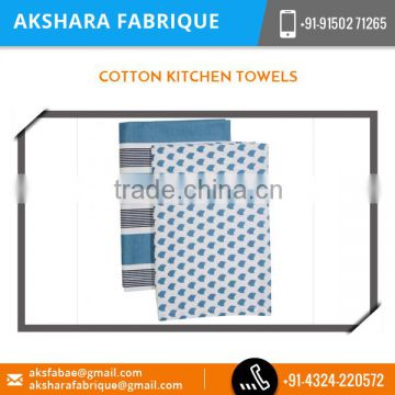 100% Cotton Soft-Absorbent-Reusable Kitchen Towels