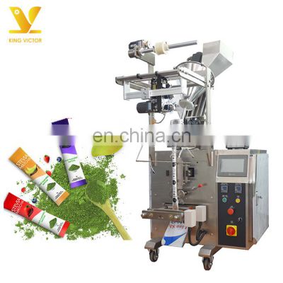 KV fruit jelly powder stick sachet/back sealing powder packing filling machine