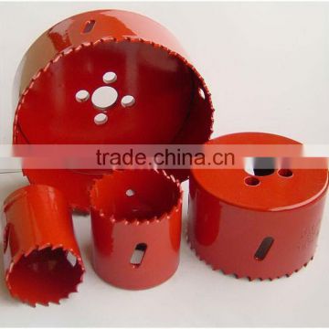 Alloy Steel Body, M3 or M42 8% Cobalt Teeth Bi Metal Hole Saw