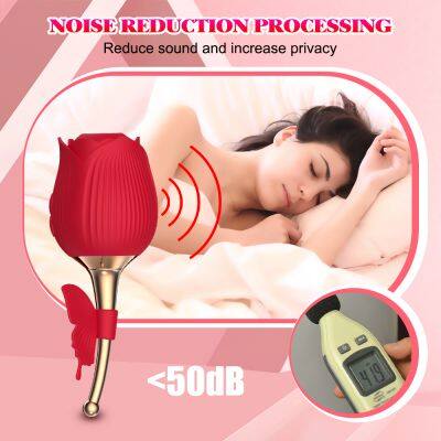 dropshipping Rose Shape Vaginal Sucking Vibrator for Women Nipple Oral Clitoris Sucker Stimulation G-Spot Vibrator Erotic Sex Toys for Women