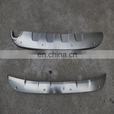 Car accessories stainless steel car front and rear bumper guard board style for toyota rav4 2016