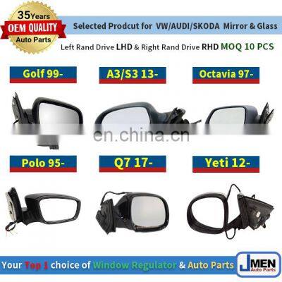 Jmen Taiwan for VW AUDI SKODA Side View Mirror & Car Rear Wing Mirror Glass Manufacturer Car Auto Body Spare Parts photo-2