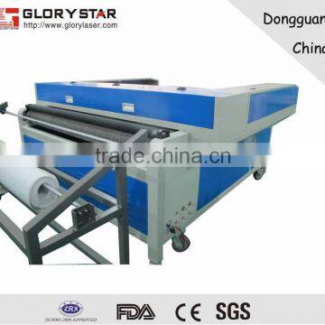 Textile Automatic feeding laser cutting machine with conveyor GLC-1610TF