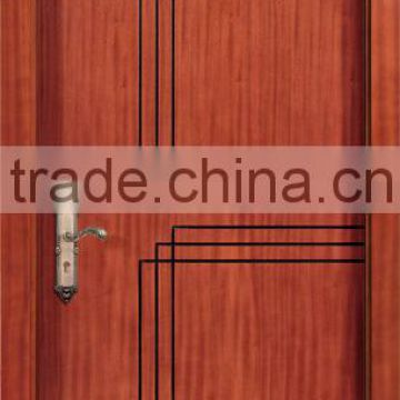 FLAT CARVING DOOR SERIES SOLID WOODEN DOOR FOR INTERIOR OR EXTERIOR