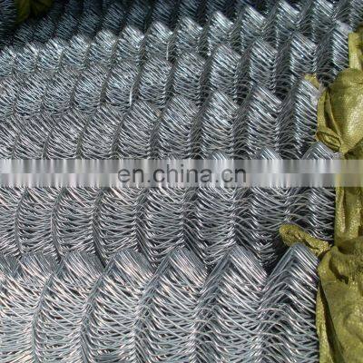 Heavy duty industry galvanized used diamond mesh cyclone wire chain link fence price philippines