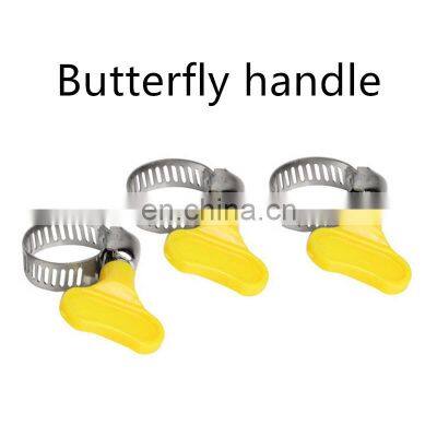 Available Galvanized Clamps, Automotive Tubing Iron Clamps, Round Pipe Elastic Buckle Pipe Hose Clamps photo-5