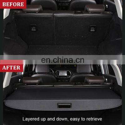 Suv Cargo Cover Interior Decorative Accessories Retractable Rear Trunk Security Shade Shield Outdoor Portable Luggage Cover photo-3