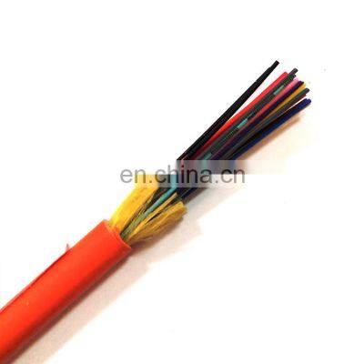 Optical Fiber Cable SM MM 6Core Tight Buffer 0.9mm Kevlar Strength Member distribution fiber cable fibre optique