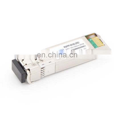 10GBASE ZR 80km 1550nm sfp+ 10g transceiver