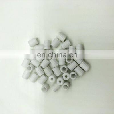 9Mm Diy Adjustable Face Masking Extension Plastic Toggle White Black Rubber Stopper Buckle photo-5