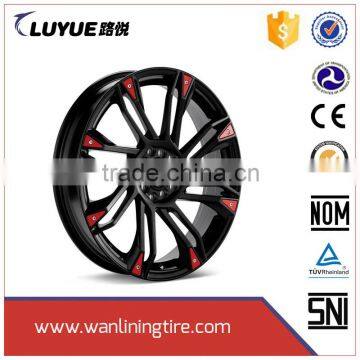 2016 new design replica alloy wheels/car wheels/dubai wheels with certificates