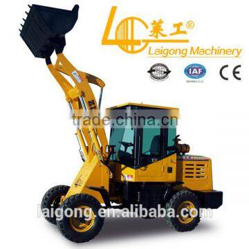 Articulated mini wheel loader 1.5 ton 0.35m3 bucket zl15 cheap mini wheel loader prices for sale