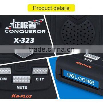 Protection Auto 360 Degree Cobra Radar Detector Laser Detection Voice Safety Alert GPS Car Alarm System photo-3