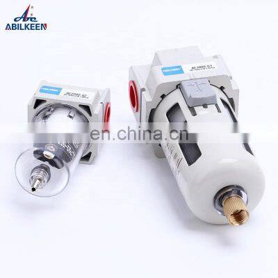 Air AF5000-10 Type Thread Size G1 Pneumatic Unit Air Source Treatment Air Filter With Different Pressure Drain