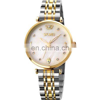 SKMEI Watch Original Supplier 1800 Elegant Ladies Watches Stainless Steel Japan Movement Relojes Para Mujer photo-3